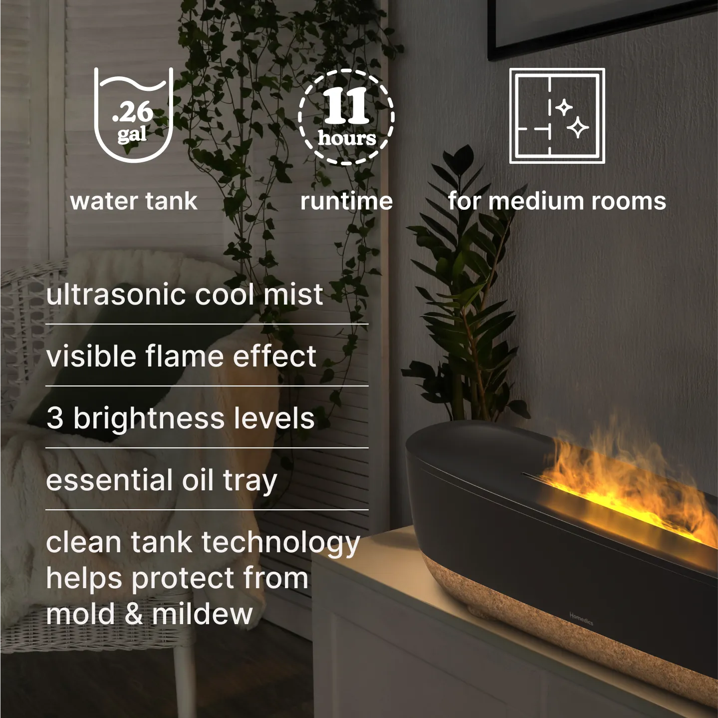 Fireside Ultrasonic Humidifier - Image 4