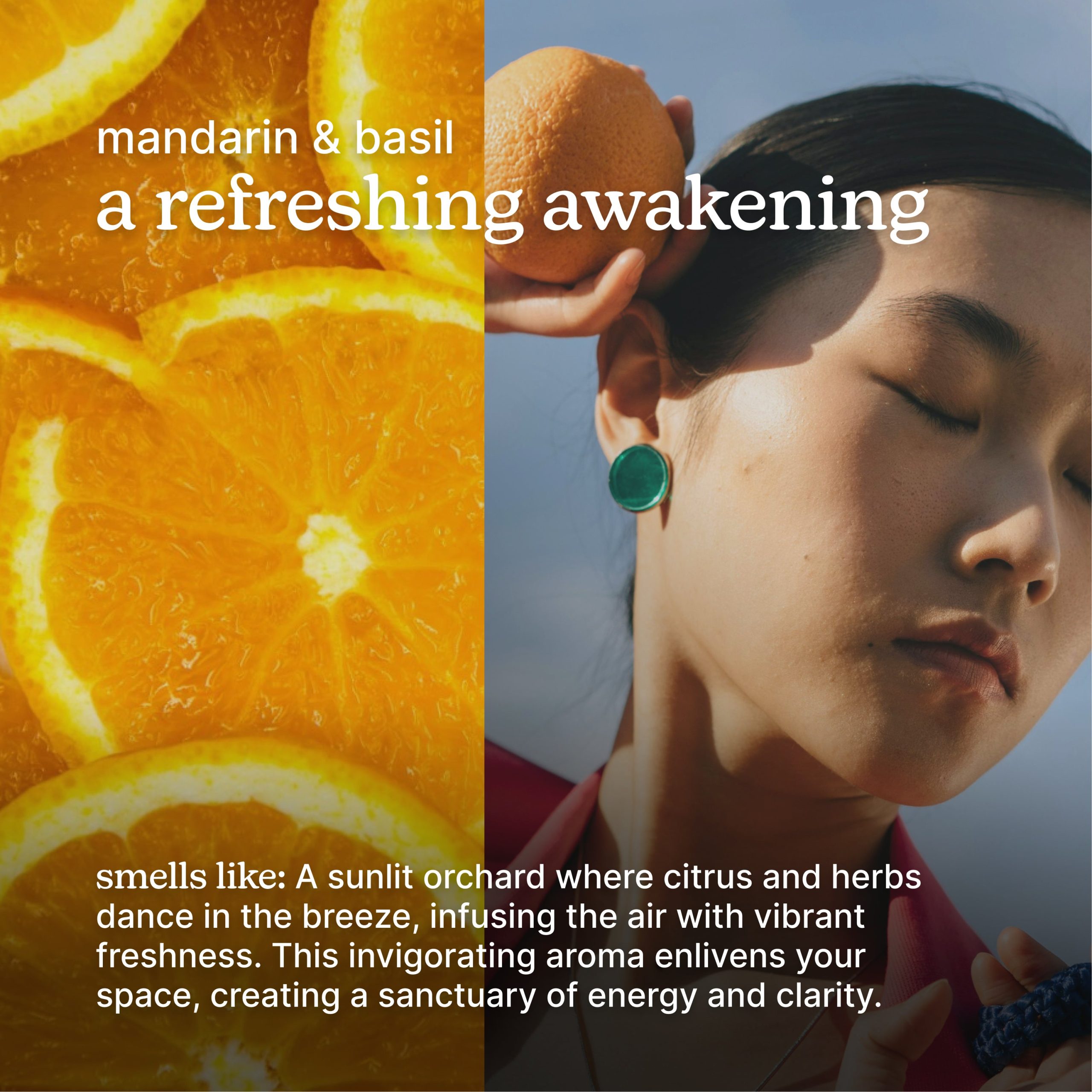 SereneScent Mandarin & Basil - Image 3