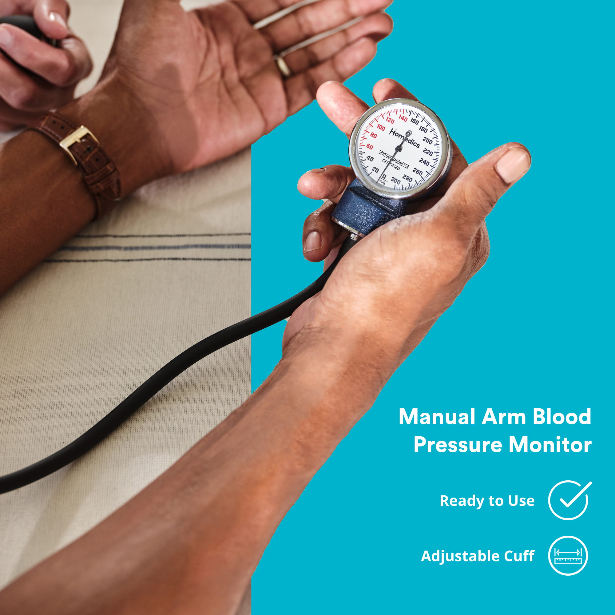 Manual Arm Blood Pressure Monitor - Image 2