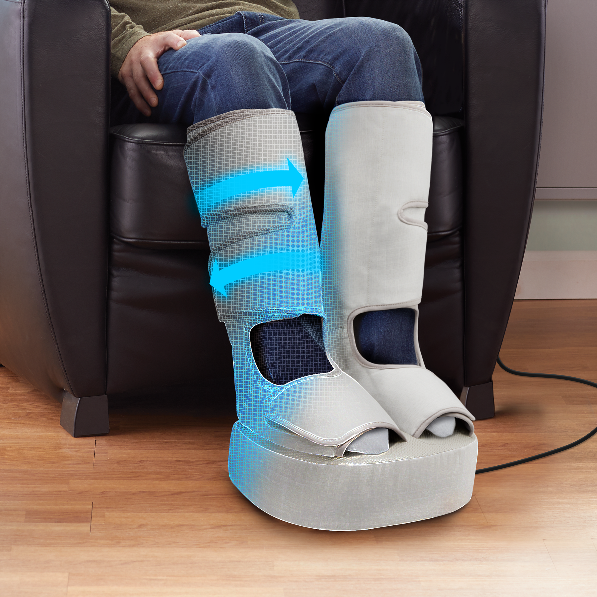 Real Relief Leg & Foot Massager - Image 4